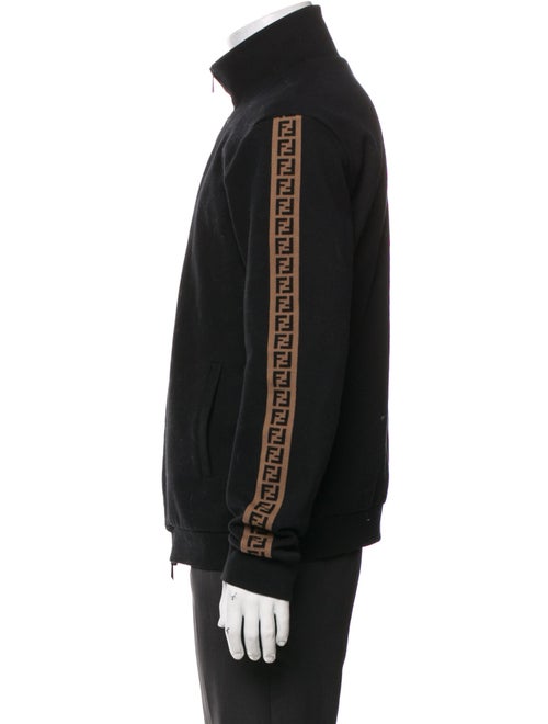 Fendi Zucca FF Logo Bomber Jacket