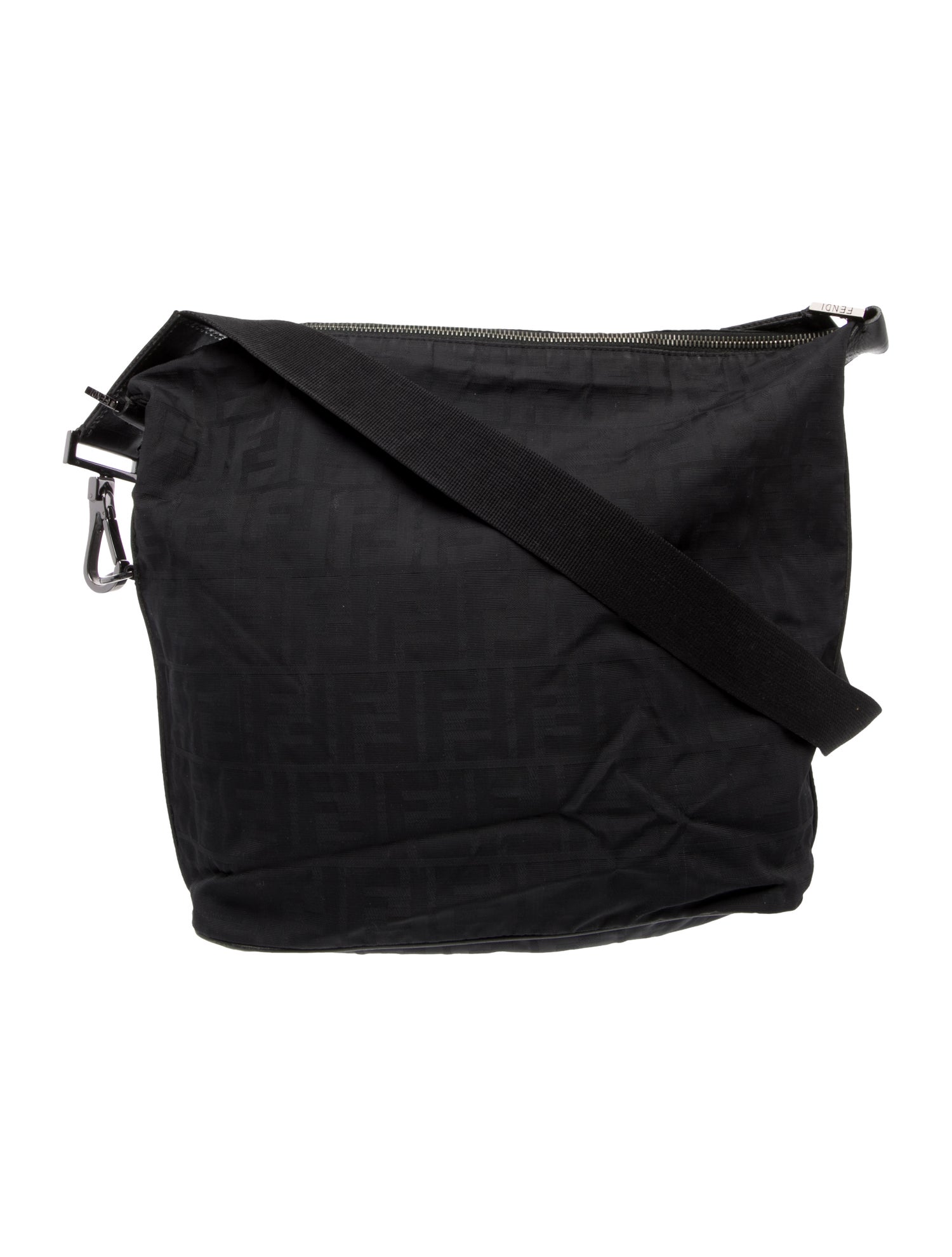 Fendi Zucca FF Shoulder Bag Vintage