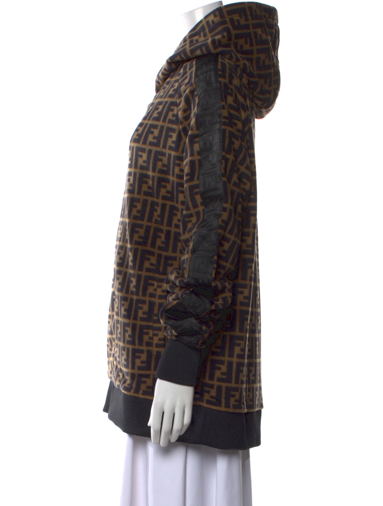 Fendi Printed V-Neck Sweater