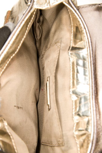 Fendi Patent Leather Top Handle Bag