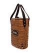 Fendi Wicker Top Handle Bag