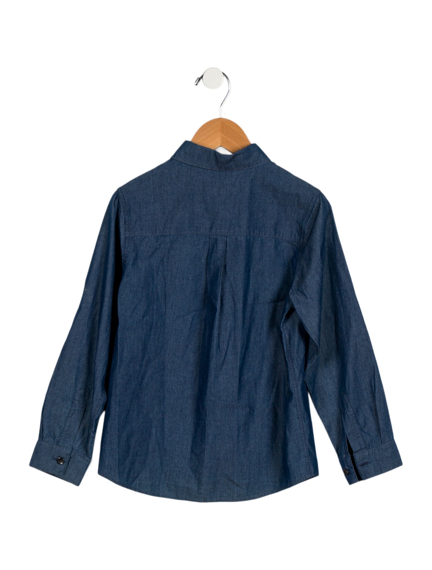 Fendi Kids' Denim Button Up Shirt