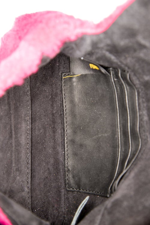 Fendi Shearling Baguette Mini