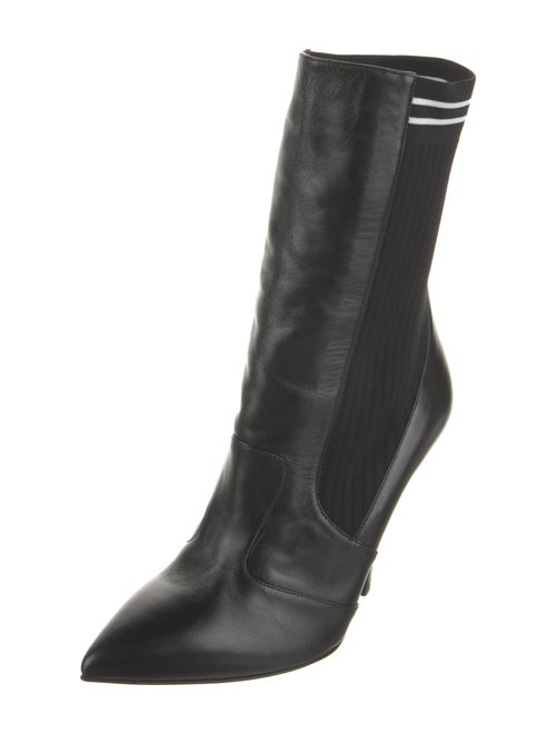 Fendi Leather Sock Boots