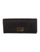 Fendi Zucchino FF Logo Wallet