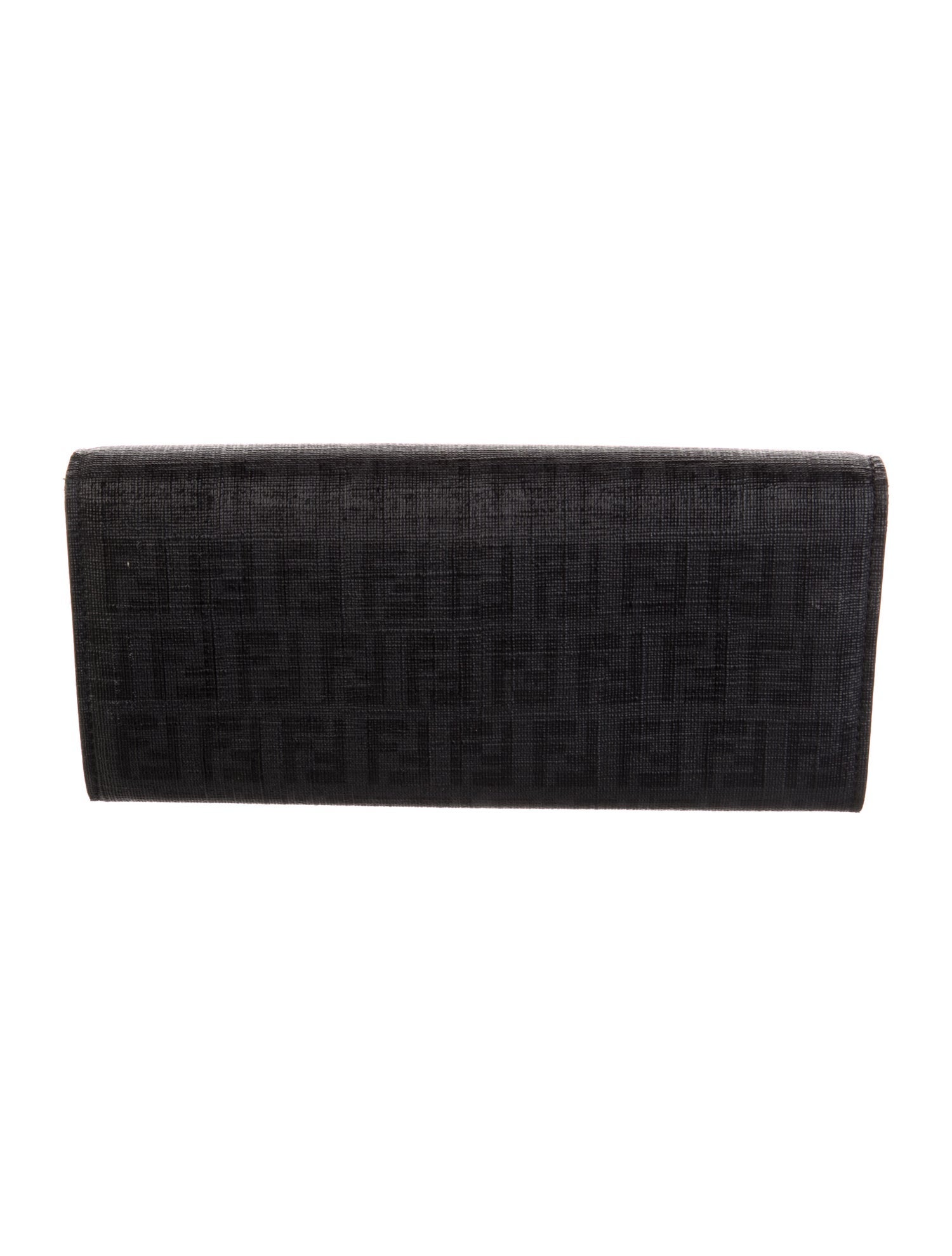Fendi Zucchino FF Logo Wallet
