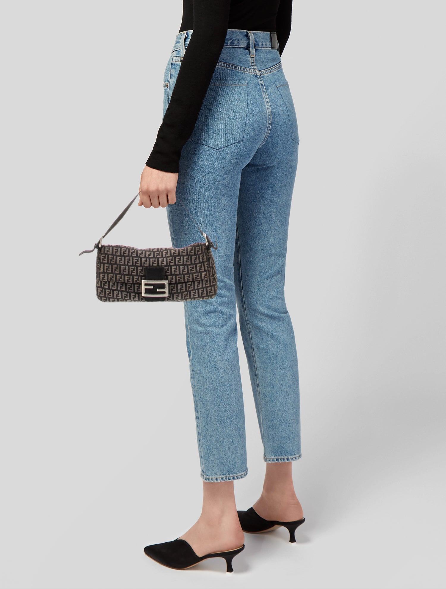 Fendi Zucca FF Baguette Vintage