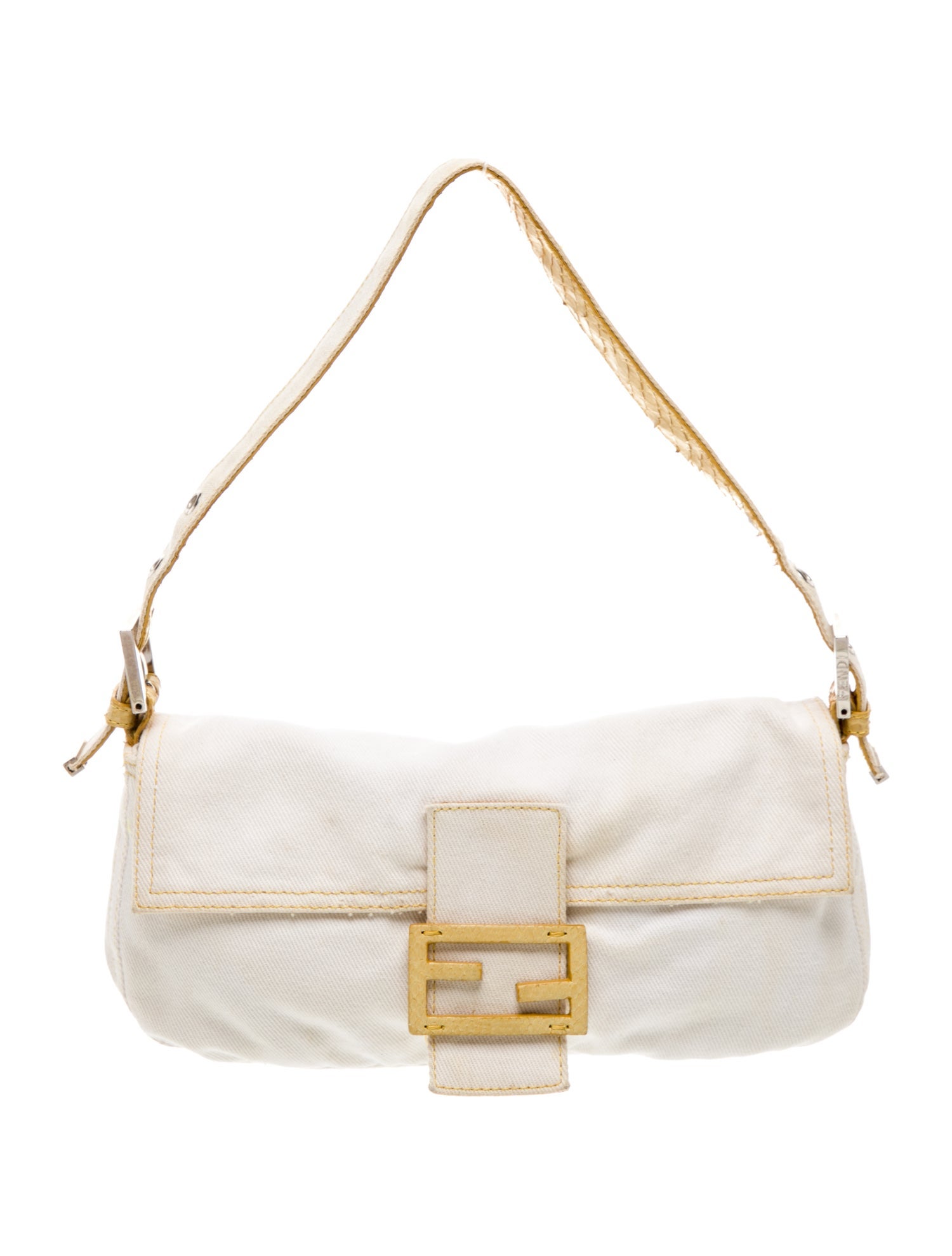 Fendi Canvas Baguette