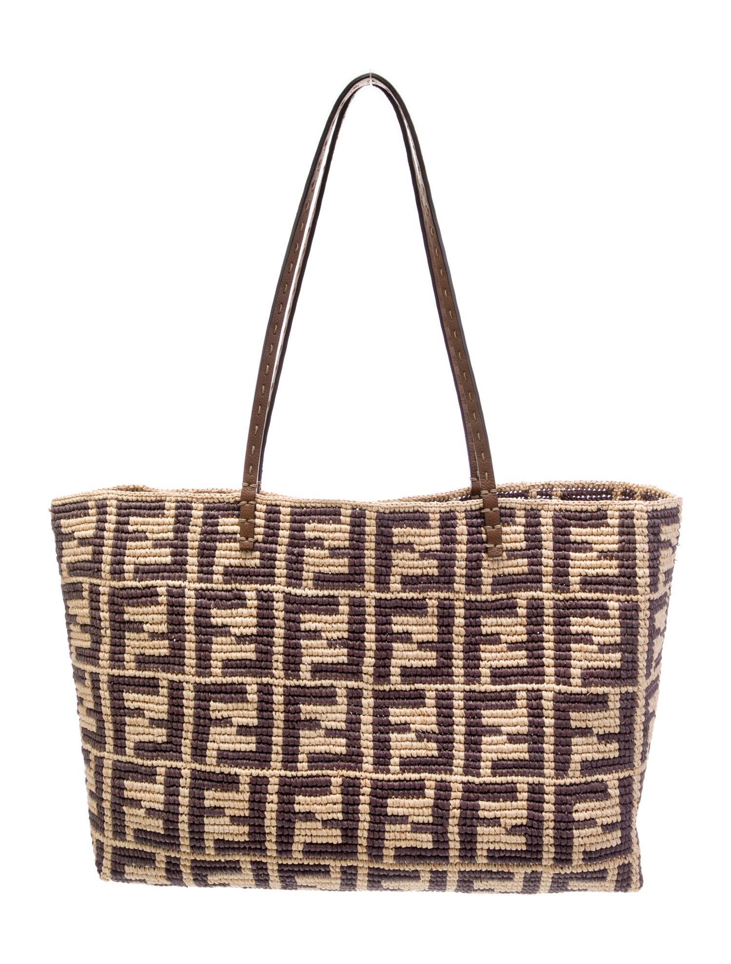 Fendi Zucca FF Roll Tote Large 2024