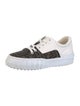 Fendi Zucca FF Logo Leather Sneakers
