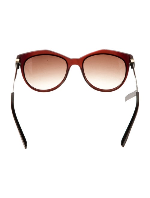 Fendi Zucca FF Logo Cat-Eye Sunglasses