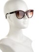 Fendi Zucca FF Logo Cat-Eye Sunglasses