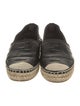 Fendi Zucca FF Logo Leather Espadrilles