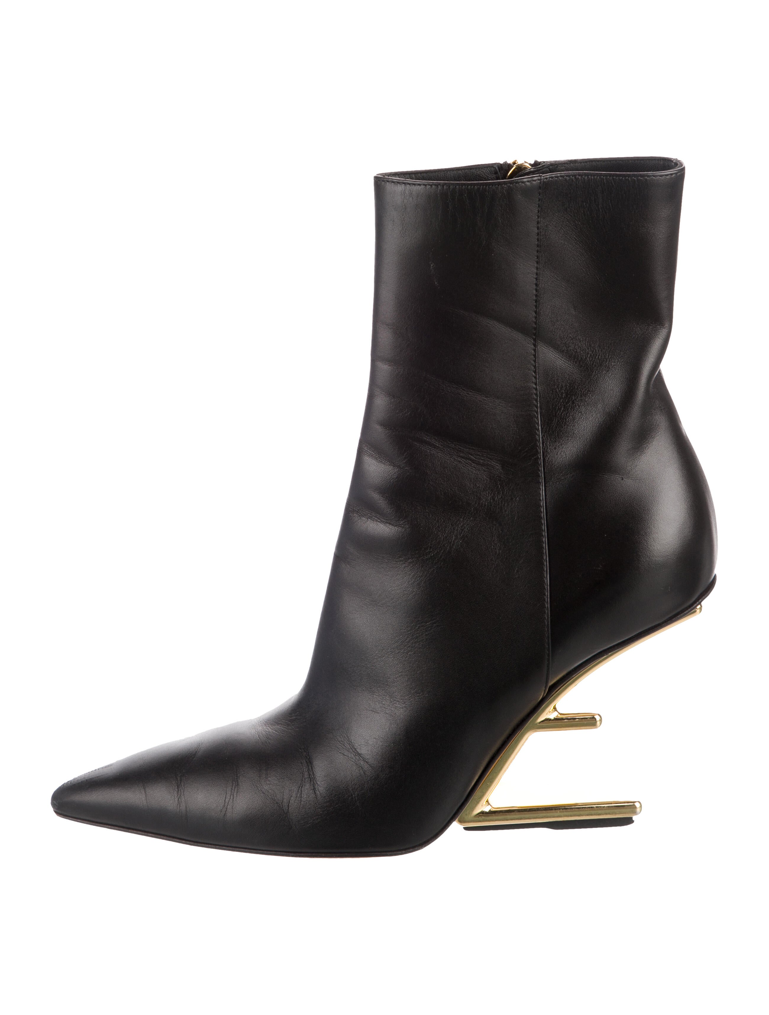 Fendi Leather Boots