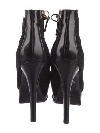 Fendi Suede Bow Accents Boots