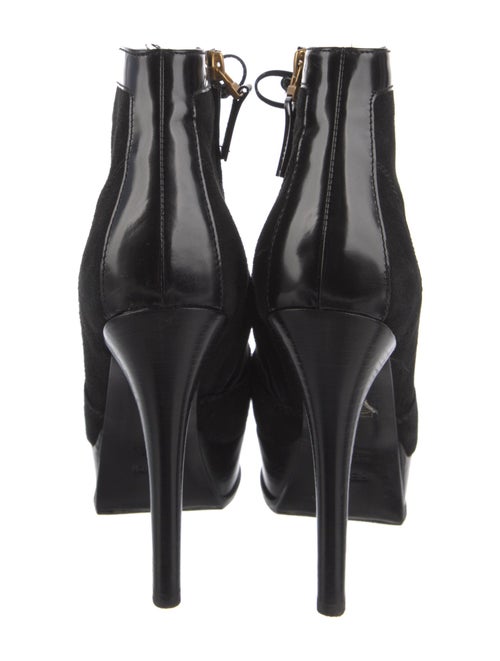 Fendi Suede Bow Accents Boots