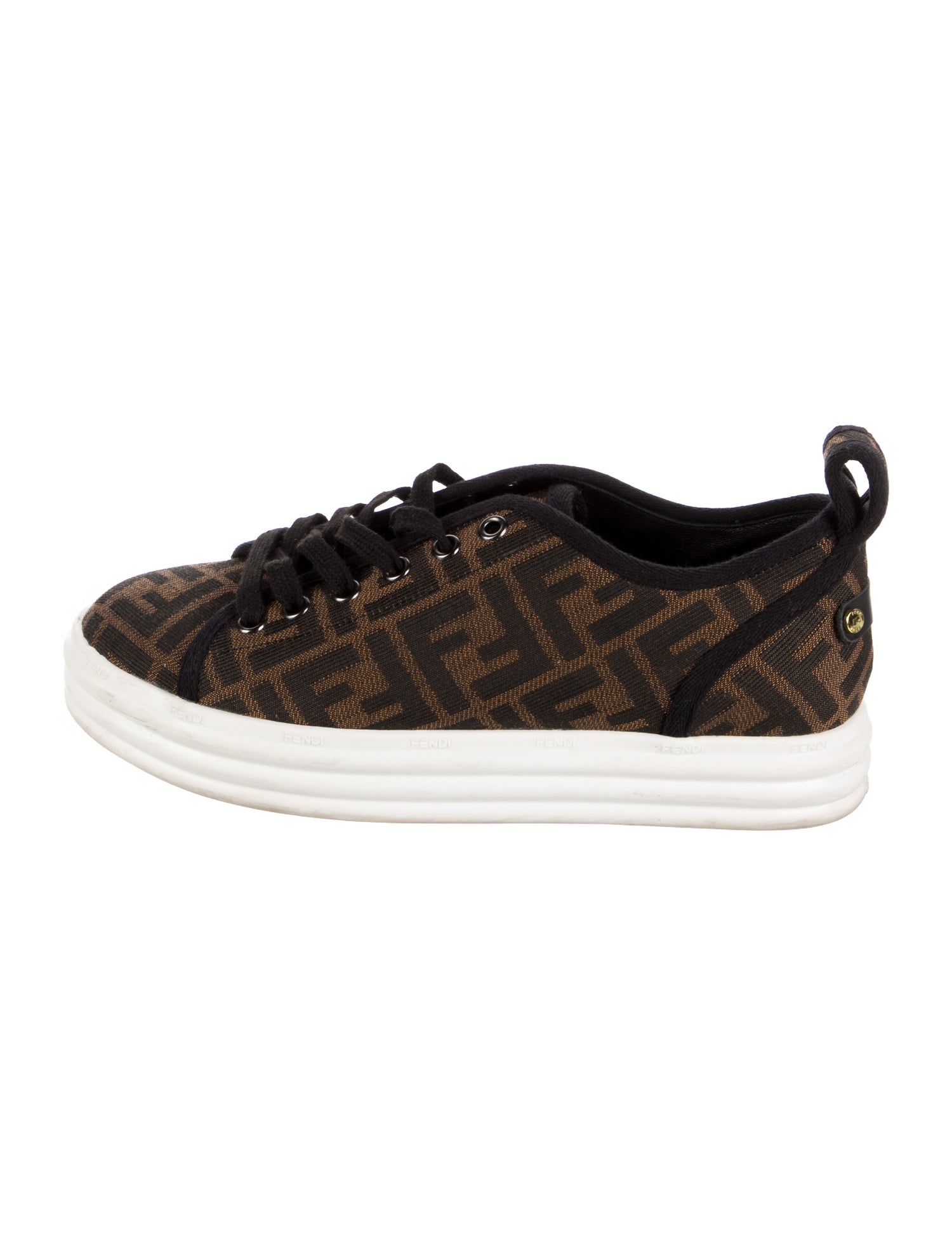 Fendi Zucca FF Logo Printed Sneakers