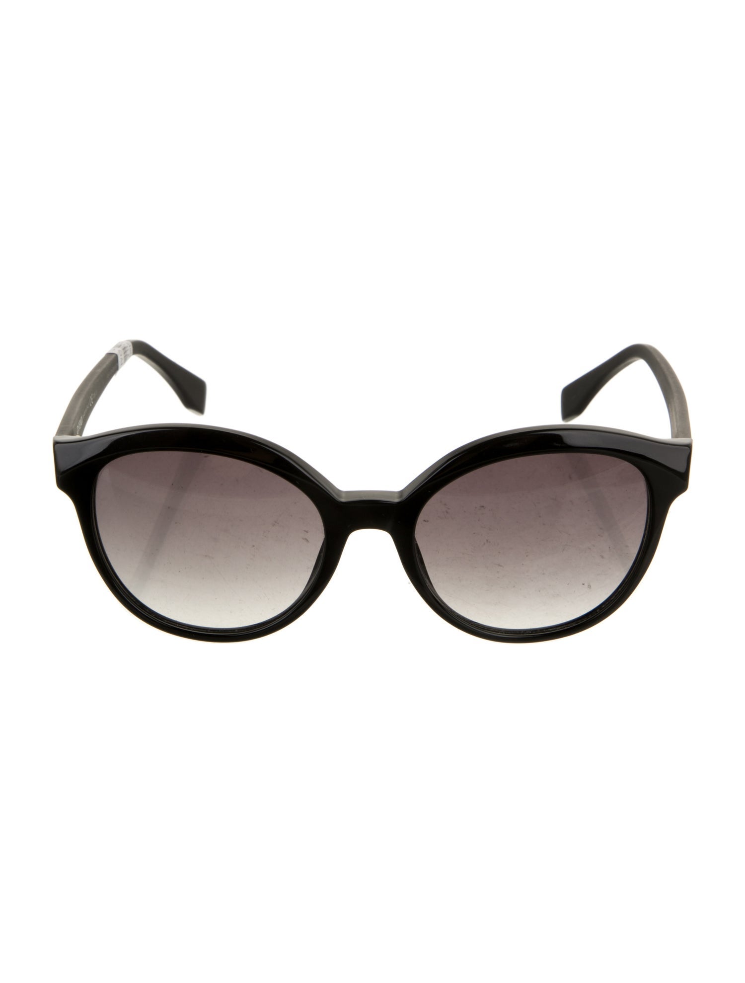 Fendi Round Gradient Sunglasses
