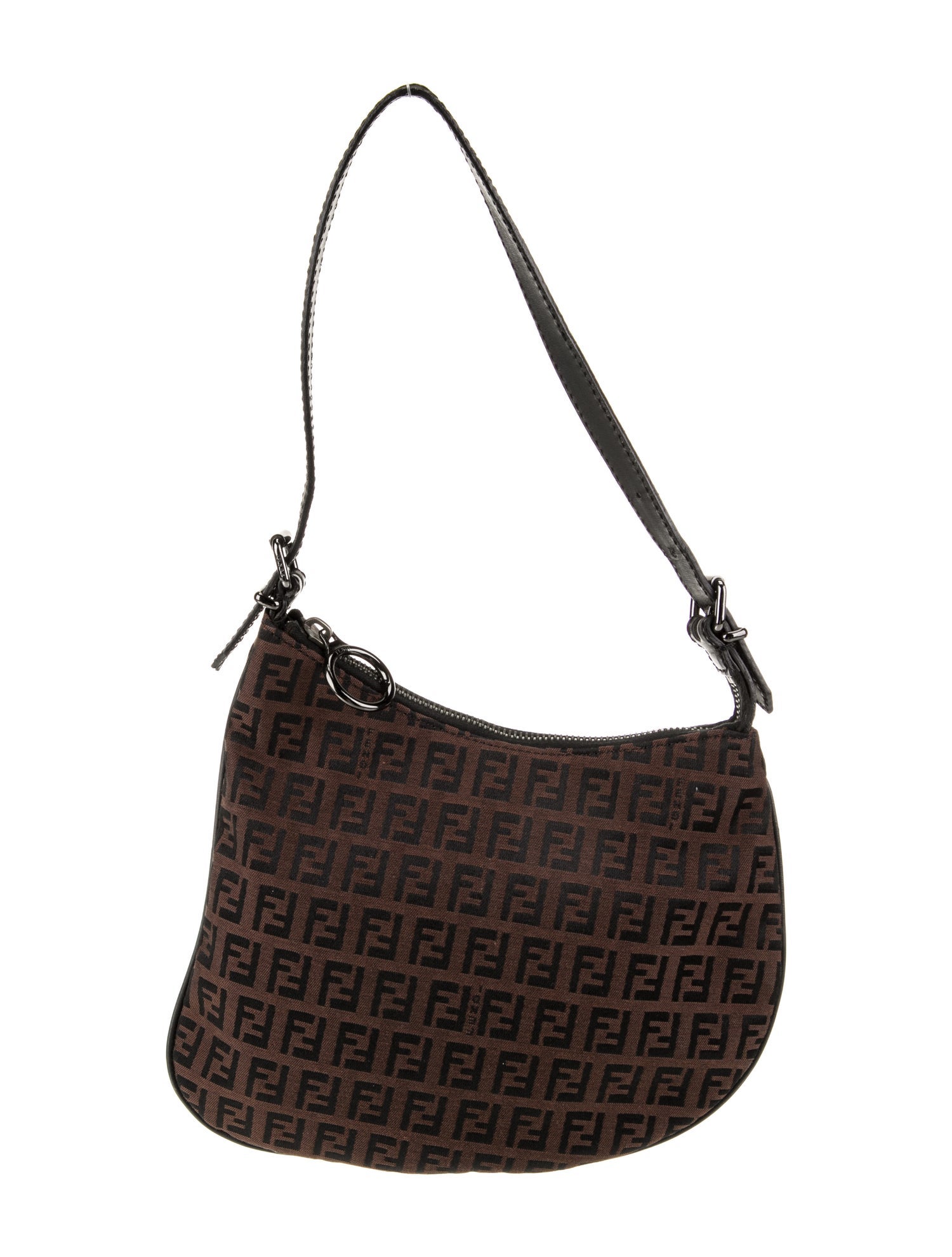 Fendi Canvas Shoulder Bag