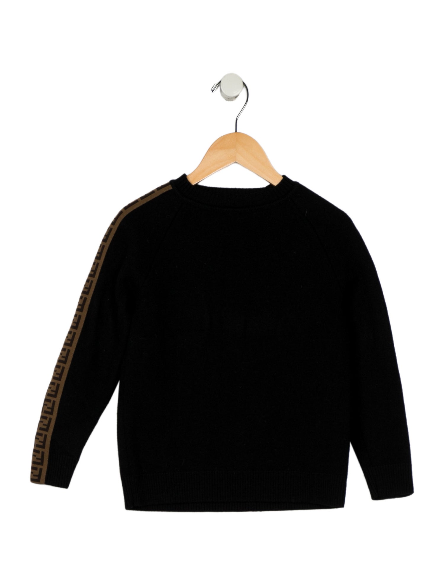 Fendi Girls' Virgin Wool Knit Sweater