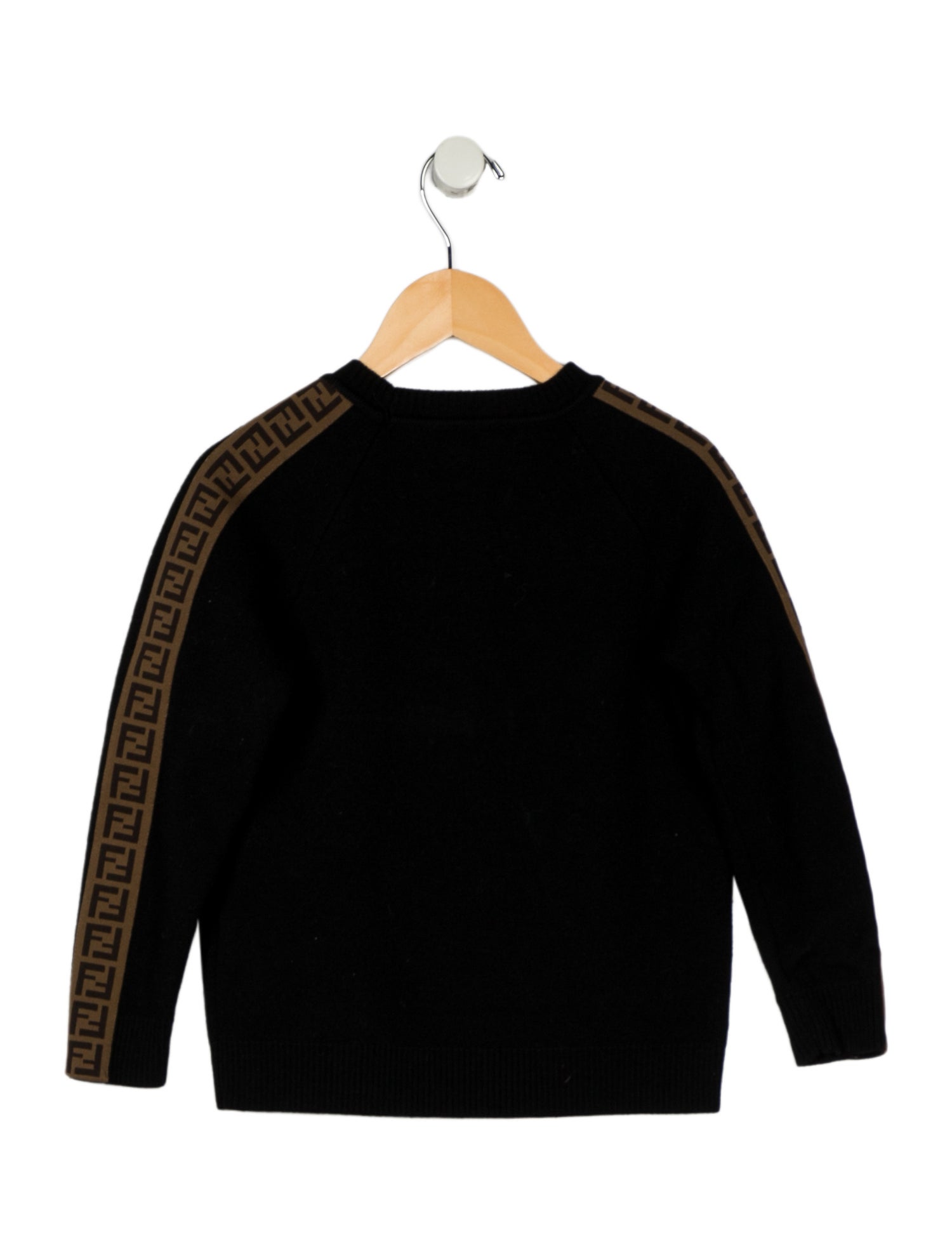 Fendi Girls' Virgin Wool Knit Sweater