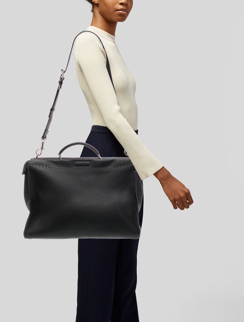 Fendi Leather Selleria Peekaboo Business 2022