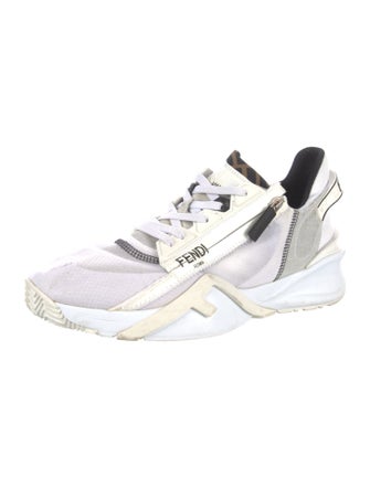 Fendi Zucca FF Logo Nylon Sneakers