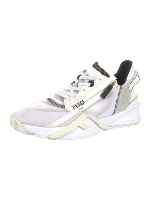 Fendi Zucca FF Logo Nylon Sneakers