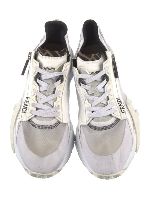 Fendi Zucca FF Logo Nylon Sneakers