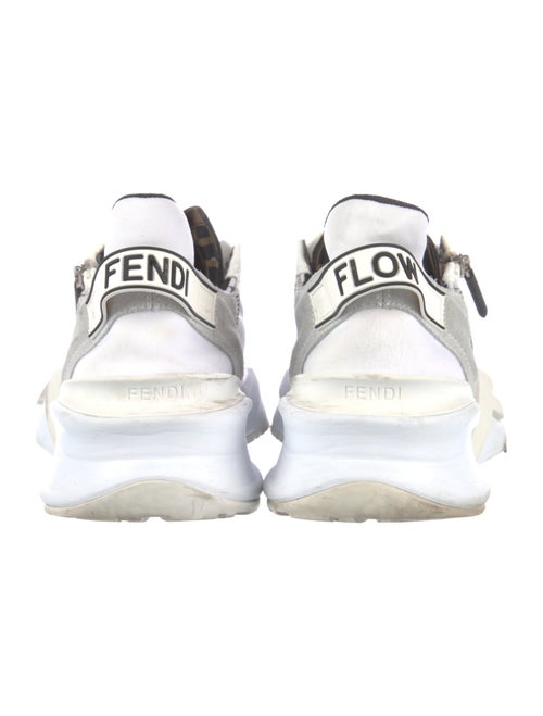 Fendi Zucca FF Logo Nylon Sneakers
