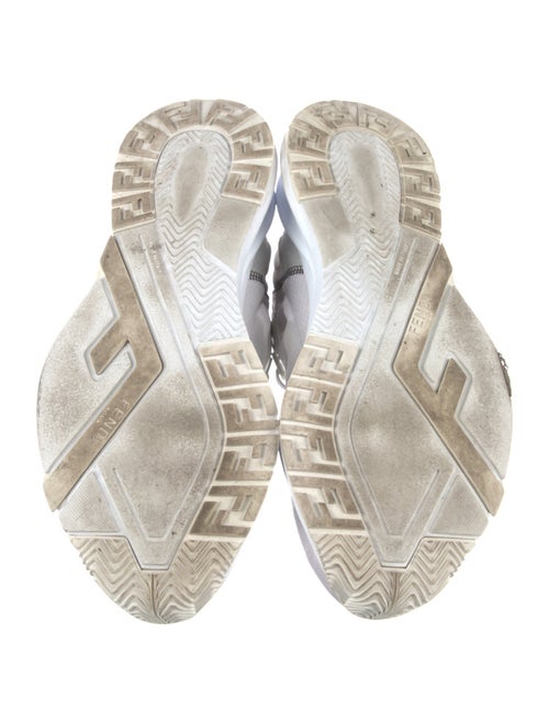 Fendi Zucca FF Logo Nylon Sneakers