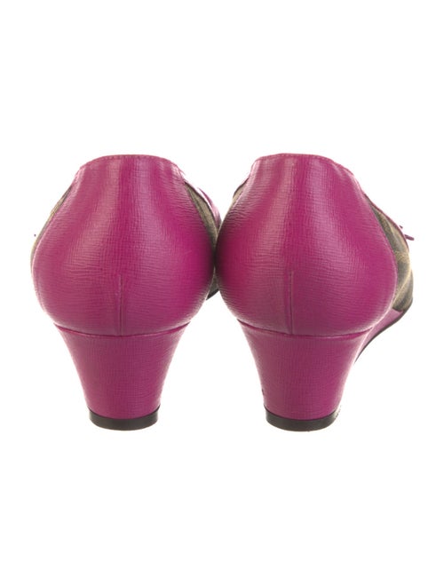 Fendi Zucca FF Logo Printed Pumps