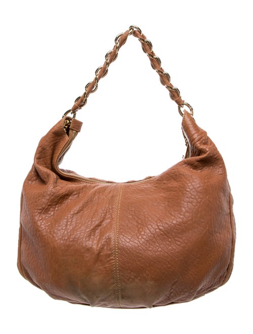 Fendi Leather Mia Flap Shoulder Bag