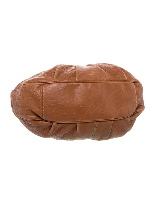 Fendi Leather Mia Flap Shoulder Bag