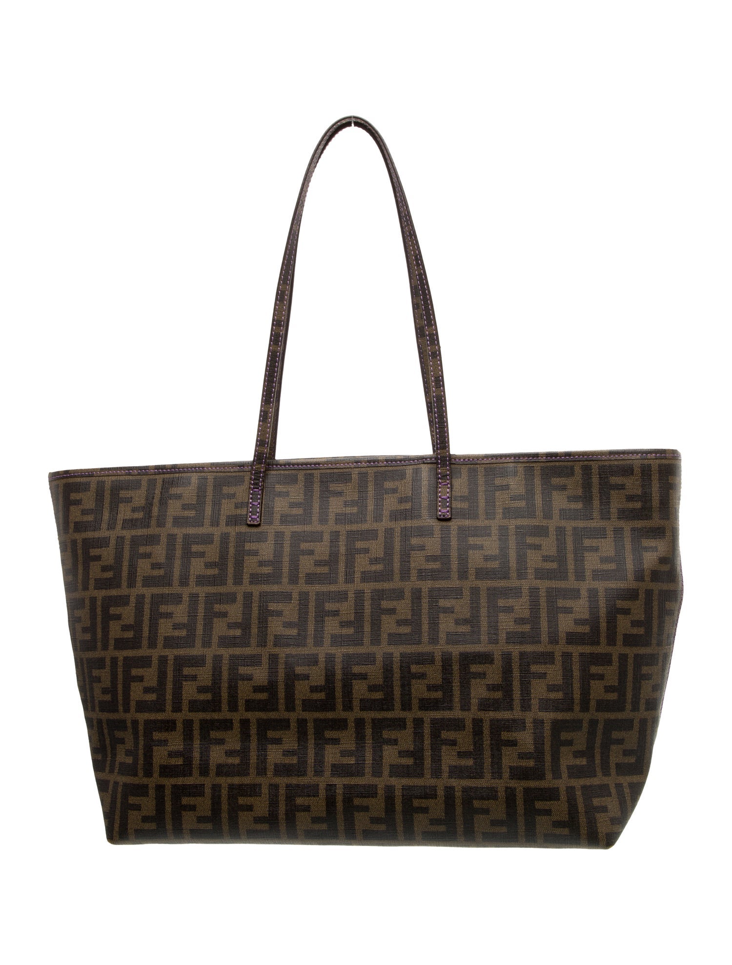 Fendi Zucca FF Roll Tote