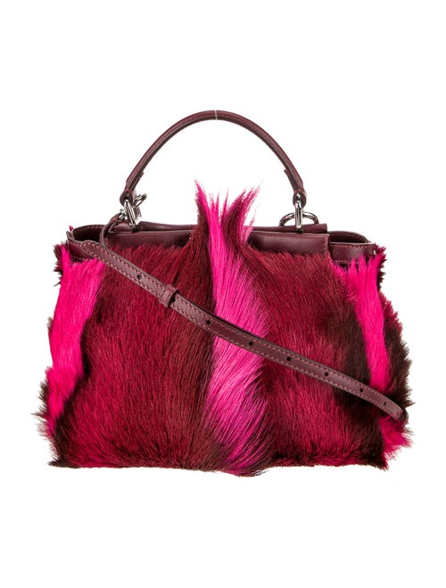 Fendi Mink Mink Top Handle Bag
