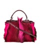 Fendi Mink Mink Top Handle Bag