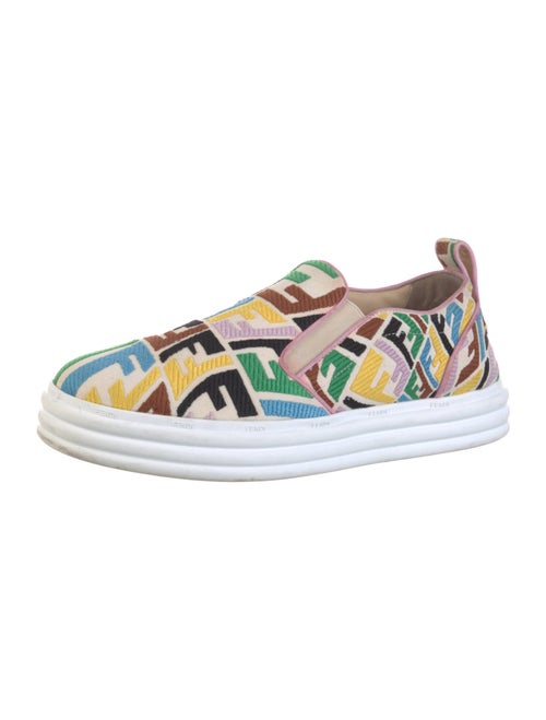 Fendi Zucca FF Logo Printed Sneakers