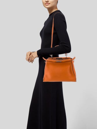 Fendi Leather Peekaboo