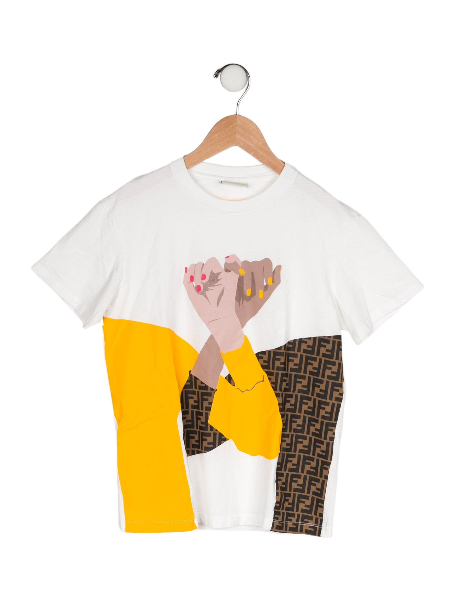 Fendi Graphic Print T Shirt
