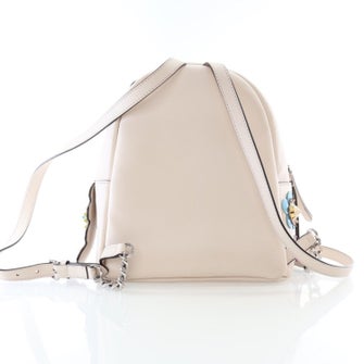 Fendi Leather Flowerland Backpack