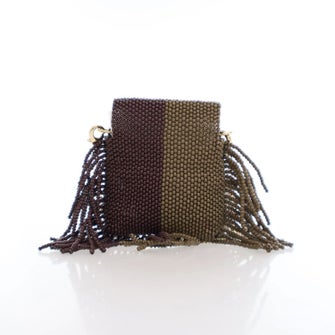 Fendi Pequin Pico Baguette Charm