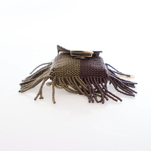 Fendi Pequin Pico Baguette Charm