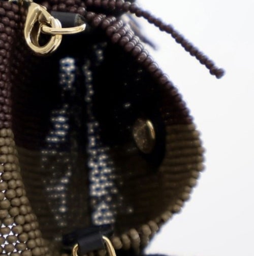 Fendi Pequin Pico Baguette Charm