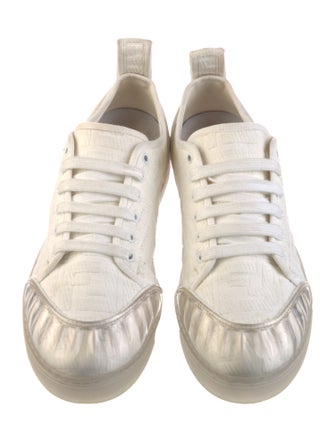 Fendi Zucca FF Logo Printed Sneakers