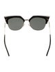 Fendi Wayfarer Tinted Sunglasses