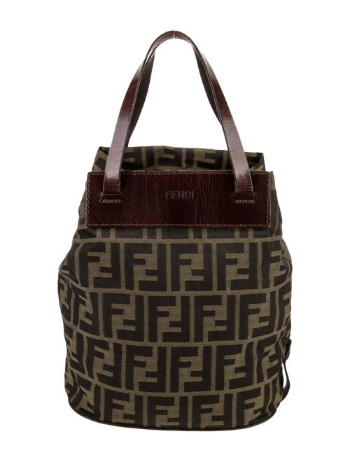 Fendi Canvas Top Handle Bag