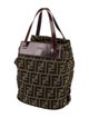 Fendi Canvas Top Handle Bag