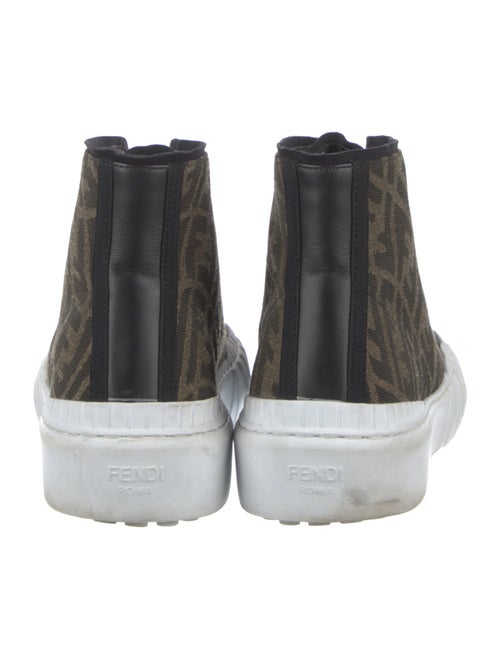 Fendi Canvas Printed Sneakers