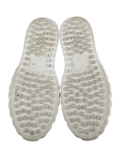 Fendi Canvas Printed Sneakers